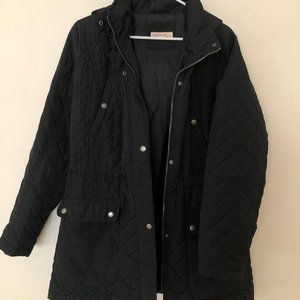 Quilted puffer coat